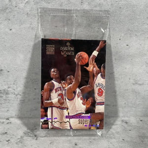 1993-94 Stadium Club New York Knicks Super‎ Teams Division Winners SEALED Set